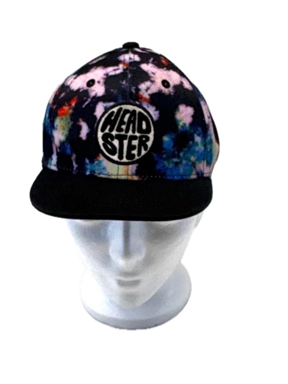 Headster Kids "Hippie Dippie" Tie-Dye Snapback Hat - Size 48cm